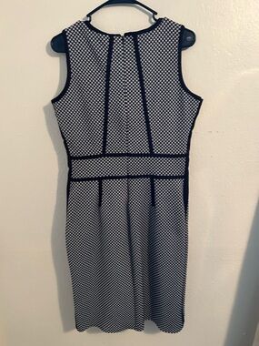 Elegant Bllue and cream beautiful dress.
